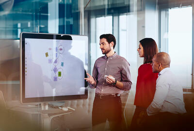 meeting with data